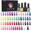 Limegirl Gel Nail Polish Set 60/40/24Colors Semi Permanent UV Led Gel Varnish Soak Off Nail Lacquers Base Top Coat - ZH245-2