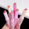 Jelly Mirror Lipstick Makeup Love Shape Waterproof Non-stick Cup Solid Lip Gloss Clear Long Lasting Moisturizing Lipstick Pen - B03 Love Style