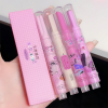 Jelly Mirror Lipstick Makeup Love Shape Waterproof Non-stick Cup Solid Lip Gloss Clear Long Lasting Moisturizing Lipstick Pen - E02