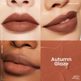 Szvilimz High Quality Silky Smooth Waterproof Matte Lipstick High color saturation - Autumn Glaze