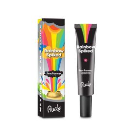 RUDE Rainbow Spiked Vibrant Colors Base Pigment - Black