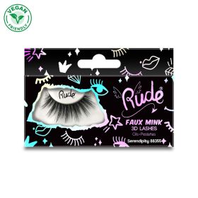 RUDE Essential Faux Mink 3D Lashes - Serendipity