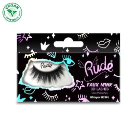 RUDE Essential Faux Mink 3D Lashes - Whisper