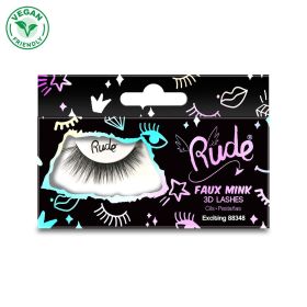 RUDE Essential Faux Mink 3D Lashes - Exciting