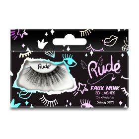 RUDE Essential Faux Mink 3D Lashes - Dainty