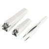 Equate Beauty Manicure Kit with Finger and Toenail Clippers, Tweezers - Equate