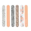 Equate Beauty Mini Nail Files, Assorted, 6 Pack - Equate