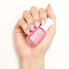 essie salon-quality nail polish, vegan, Spring 2023, pink shimmer, feel the fizzle , 0.46 fl oz - essie