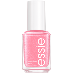 essie salon-quality nail polish, vegan, Spring 2023, pink shimmer, feel the fizzle , 0.46 fl oz - essie