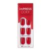 imPRESS Color Press-on Manicure, Reddy or Not, Short - imPRESS