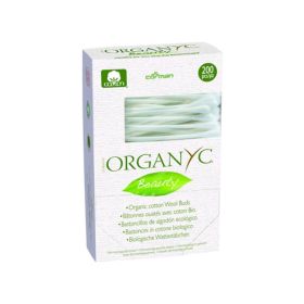 Organyc Beauty Cotton Swabs - 200 Pack - Default