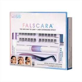 KISS Falscara False Eyelash Special Edition Starter Kit, 24 Lash Wisps - KISS USA