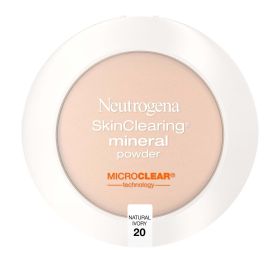 Neutrogena SkinClearing Pressed Acne Powder, Natural Ivory 20,.38 oz - Neutrogena