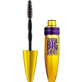 Maybelline Volum Express The Colossal Big Shot Washable Mascara, Blackest Black - Maybelline