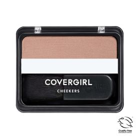 COVERGIRL Cheekers Blendable Powder Blush, 120 Soft Sable, 0.12 oz - COVERGIRL