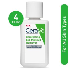 CeraVe Eye Waterproof Makeup Remover with Hyaluronic Acid and Ceramides, 4 fl oz - CeraVe