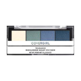 COVERGIRL TruNaked Quad Eyeshadow Palette, 765 Midsummer Night Mayhem, 0.06 oz, Eyeshadow Palette, Eyeshadow, Eyeshadow Makeup, Shimmer Eyeshadow, Fad