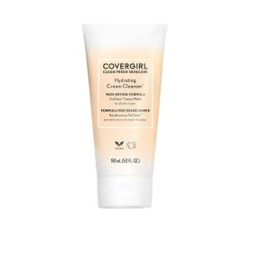 COVERGIRL Clean Fresh Skincare Hydrating Cream Face Cleanser, 5.0 fl oz - COVERGIRL