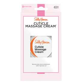 Sally Hansen Cuticle Massage Cream with Apricot Oil 0.4 fl oz Softens Moisturizes and Conditions - Sally Hansen