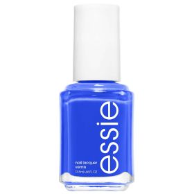 essie Salon Quality 8 Free Vegan Nail Polish, Butler Please, Bright Blue, 0.46 fl oz Bottle - essie