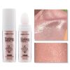 Fairy Dust Highlighting Powder - Full Body Pearlescent Glitter for Face and Eyes, Sparkling Halloween Body Glitter - Pink#02