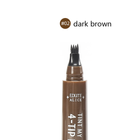 4-tip brow  Pencil - Dark Brown