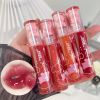 Crystal Glossy Lip Glaze Mirror Cute Bear Lip Gloss Waterproof Transparent Nude Liquid Lipstick Lip Girls Makeup Korean Makeup - B03