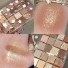 20 Kleuren Oogschaduw Palet Pearly Matte Aarde Kleur Oogschaduw Draagbare Shiny Langdurige Natuurlijke Oogschaduw Make-Up Cosmetische - 6Colors 04