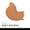 COVERGIRL Clean Matte Liquid Foundation, 570 Deep Golden, 1 fl oz, Liquid Foundation, Matte Foundation, Lightweight Foundation, Moisturizing Foundatio