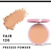 COVERGIRL Clean Fresh Pressed Powder, 120 Fair, 0.35 oz, Oil and Talc Free, Full Coverage - COVERGIRL