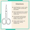 Equate Beauty Stainless Steel Precision Fingernail Cuticle Scissors - Equate