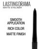 Maybelline Lasting Drama Matte Eyeliner Makeup, Jet Black - Maybelline