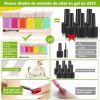 6 Colors Solid Cream Gel Nail Polish Canned Semi Permanent Varnish DIY Creamy Texture Painting Nail Art Solid UV Gel - ZH218-7