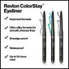 Revlon ColorStay Pencil Eyeliner with Built-in Sharpener, Waterproof, Smudgeproof, Longwearing Eye Makeup with Ultra-Fine Tip, 201 Black, 2 Pack - Rev