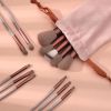 13 PCS Makeup Brushes Set Eye Shadow Foundation Women Cosmetic Brush Eyeshadow Blush Powder Blending Beauty Soft Make Up Tools - 13Pcs-velvet bag1