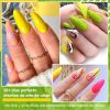 6 Colors Solid Cream Gel Nail Polish Canned Semi Permanent Varnish DIY Creamy Texture Painting Nail Art Solid UV Gel - ZH218-7