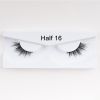 1Pair Mink Half Lashes Soft Thick Eye End Lengthening Faux Eyelashes Natural Long Handmade Eyelash Cross Curl 3D Lash For Makeup - 05